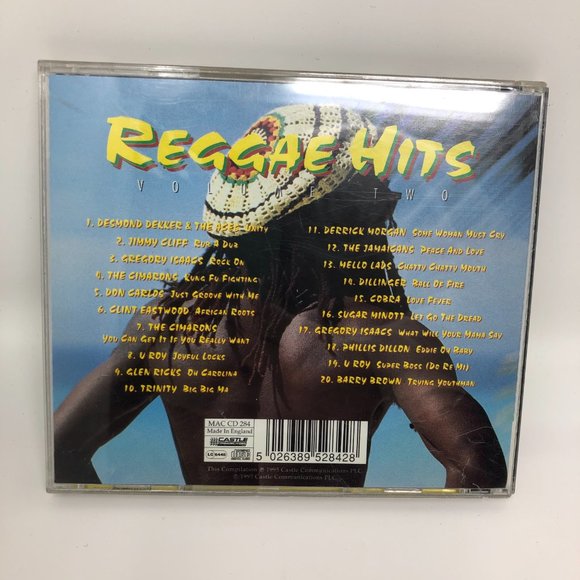 Reggae Hits Vol.2 Audio CD, Various Artists 20 Songs - Picture 2 of 3